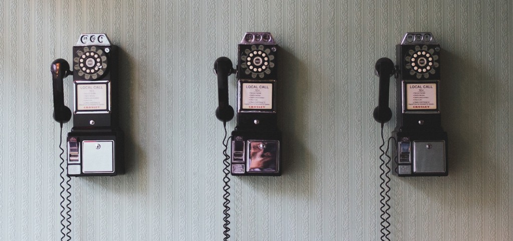 Old fashioned phones - try using one